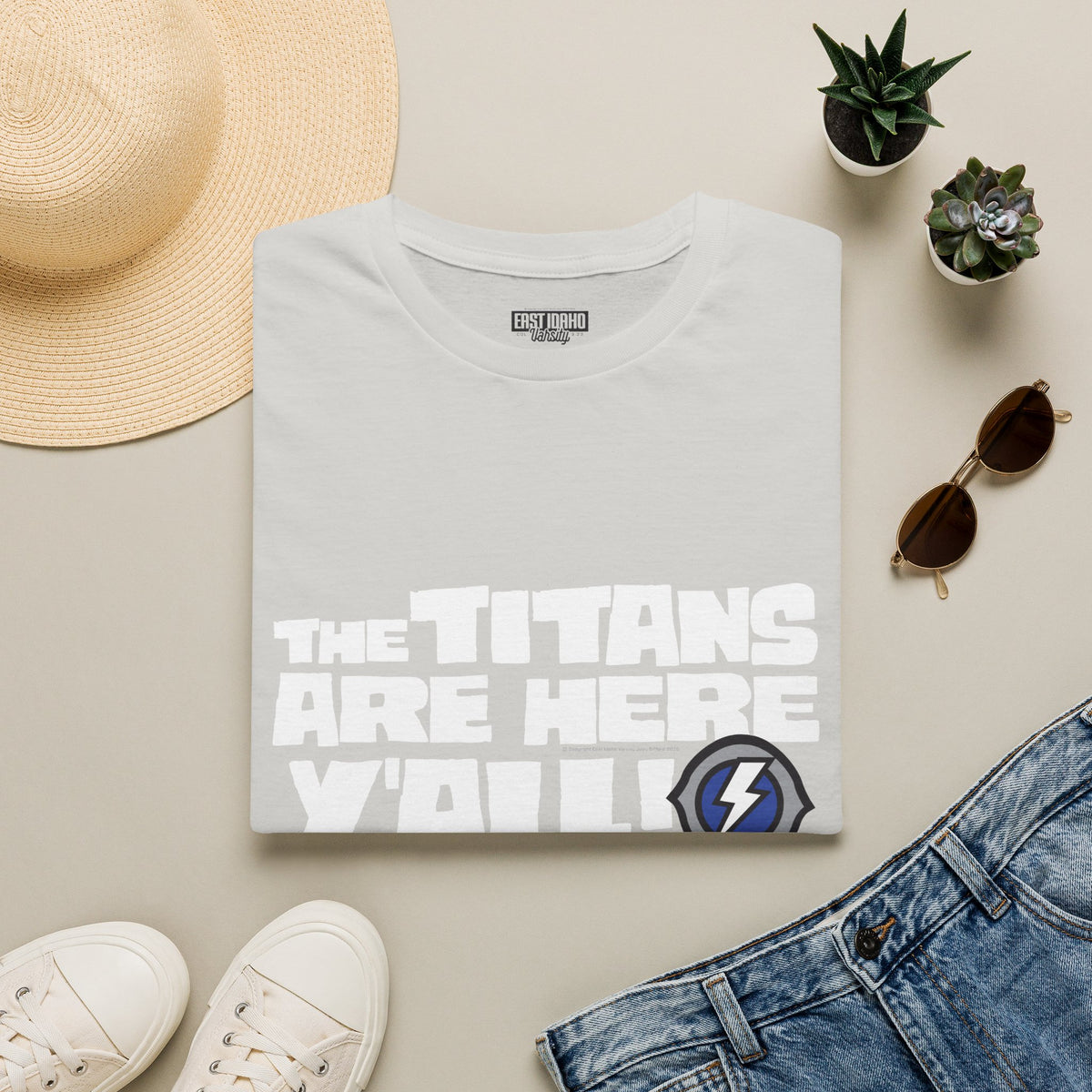 Thunder Ridge High School Titans T-Shirt | Titans are here graphic