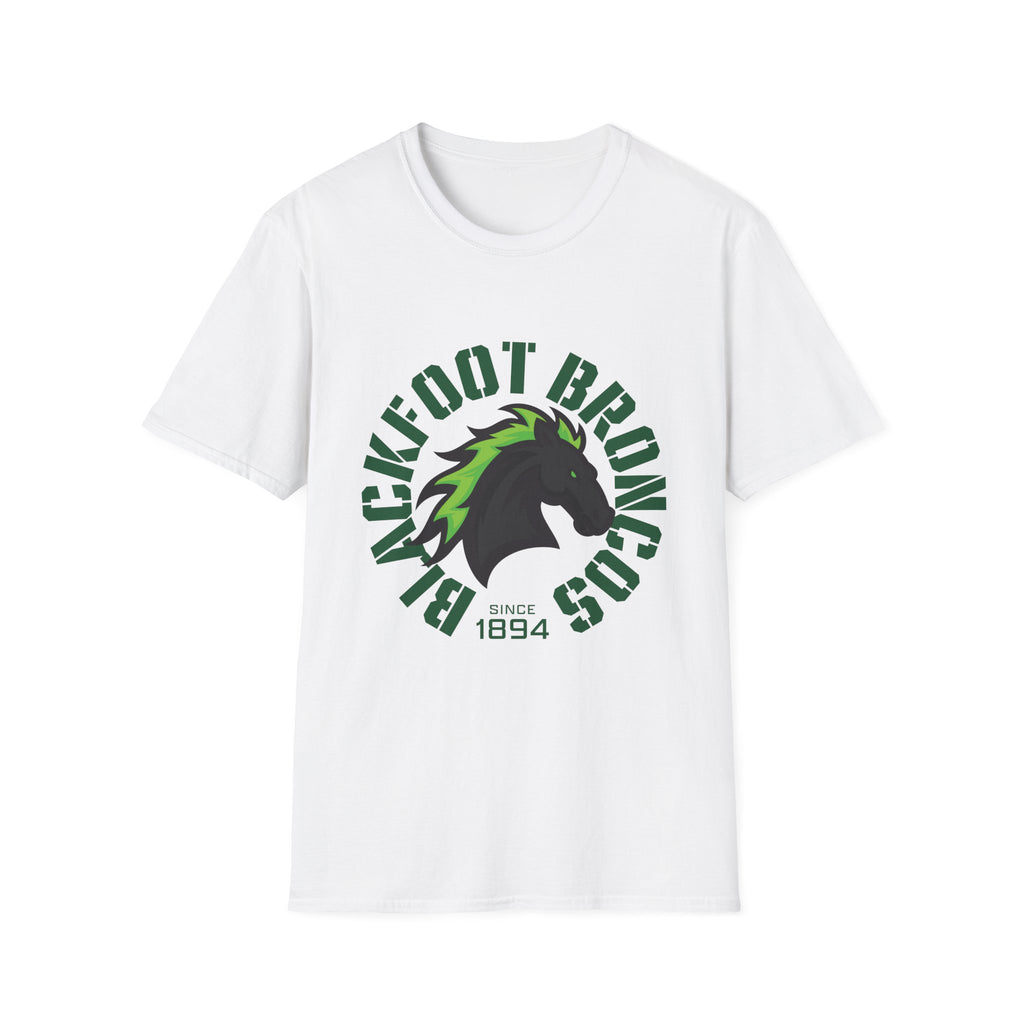 Blackfoot High School Broncos T-Shirt | Mascot Athletic Tee