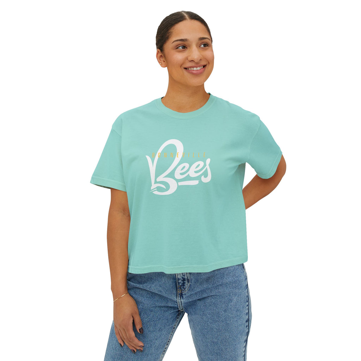 Bonneville High School Bees | Women's Boxy Tee