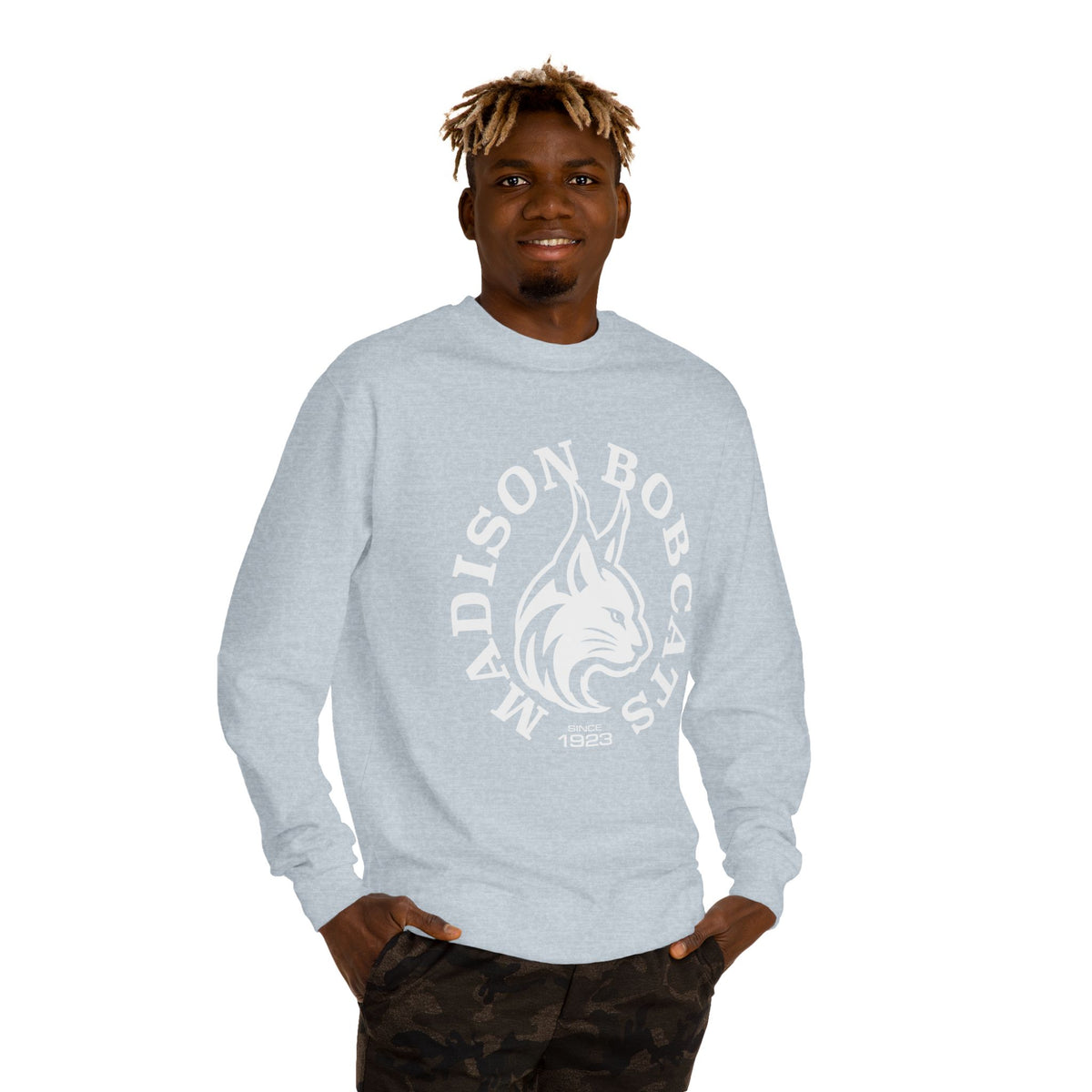 Madison High School Bobcats | Crew Neck Sweatshirt