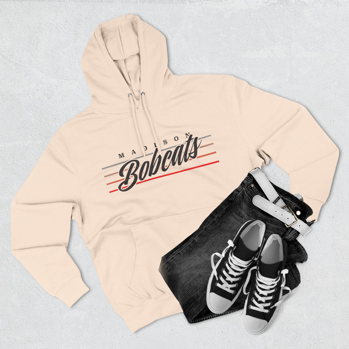 Madison High School Bobcats | Retro Hoodie