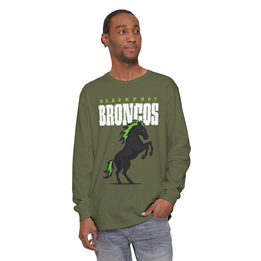 Blackfoot High School Broncos Long Sleeve T-Shirt