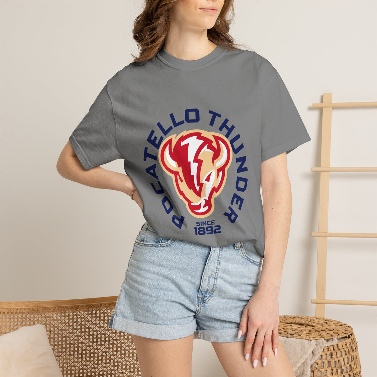 Pocatello High School Thunder T-Shirt | circle tee