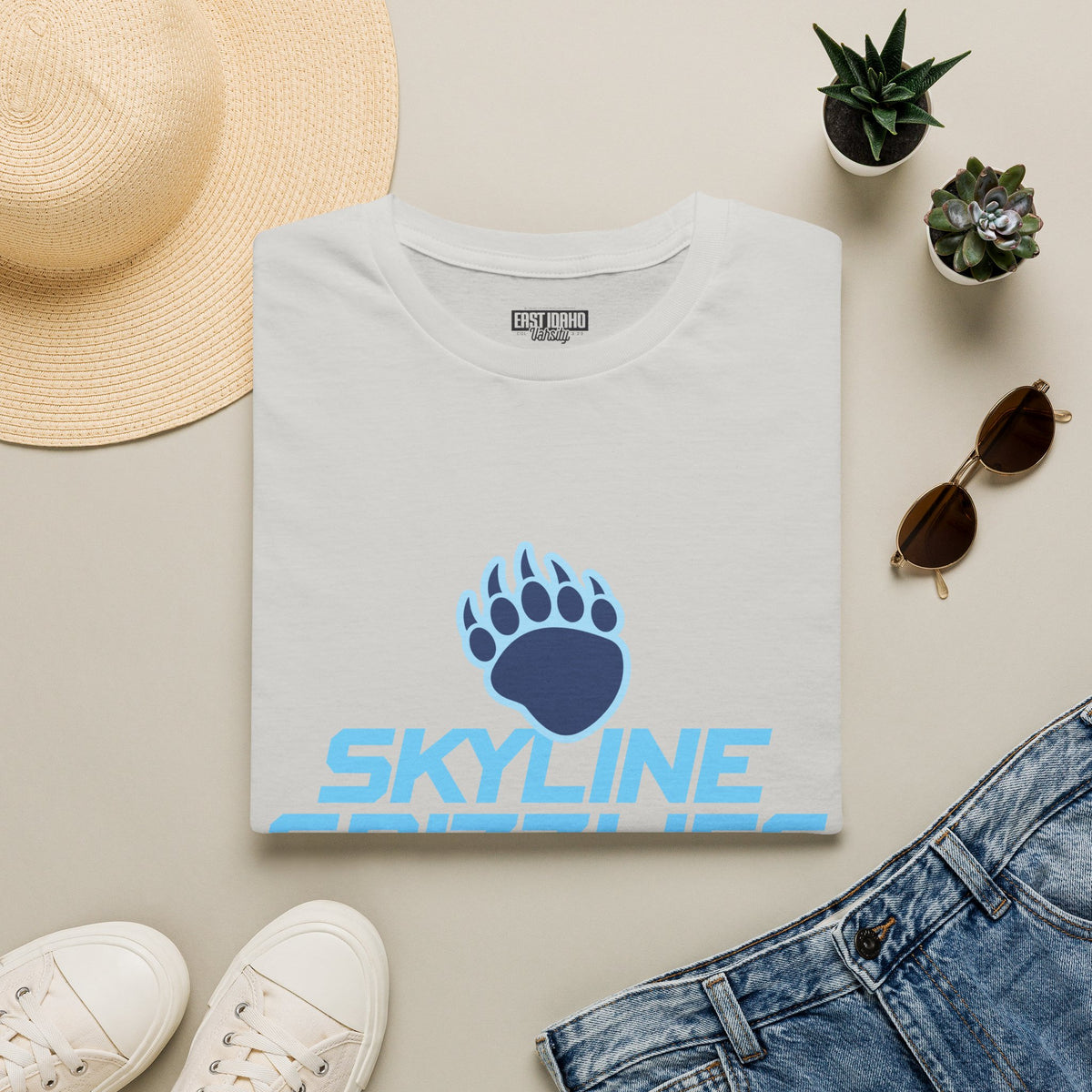 Skyline High School Grizzlies T-Shirt | paw graphic