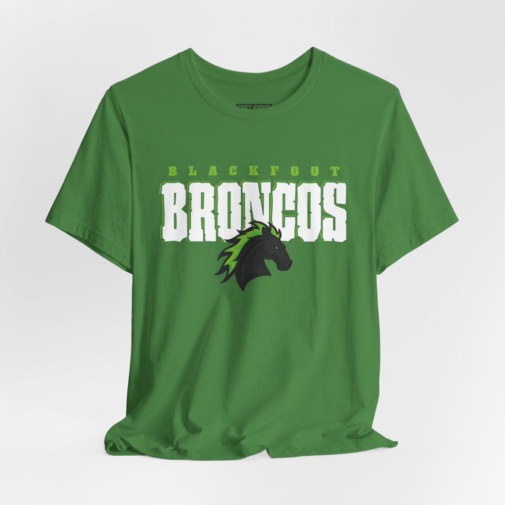 Blackfoot High School Broncos Tee | Big Word Shirt