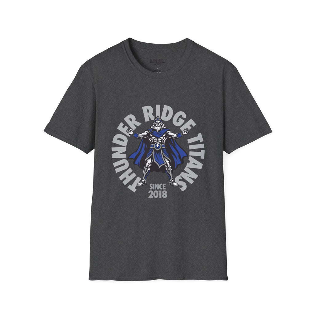 Thunder Ridge High School Titans T-Shirt | circular graphic