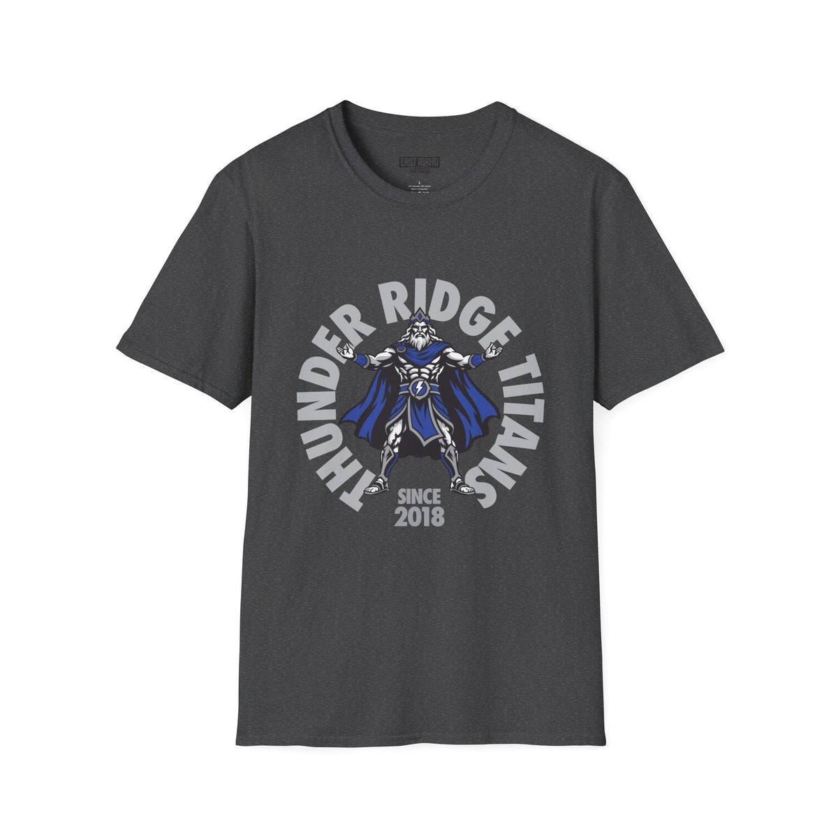 Thunder Ridge High School Titans T-Shirt | circular graphic
