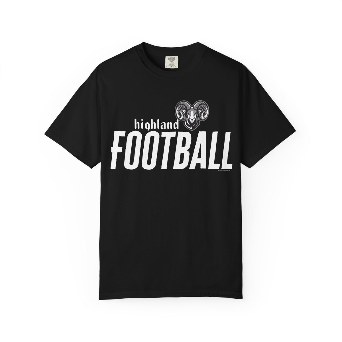 Highland High School Rams T-Shirt | football tee