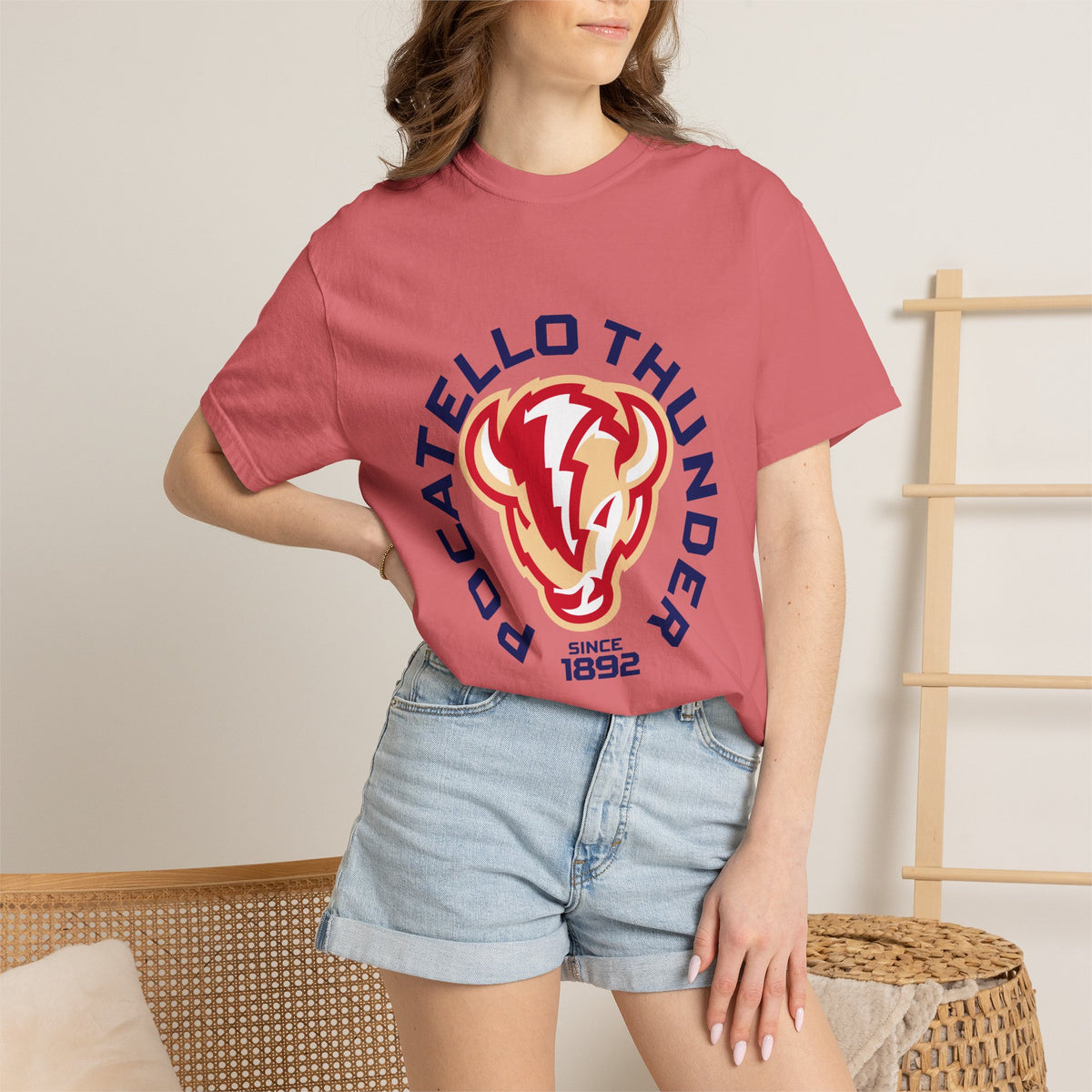 Pocatello High School Thunder T-Shirt | circle tee
