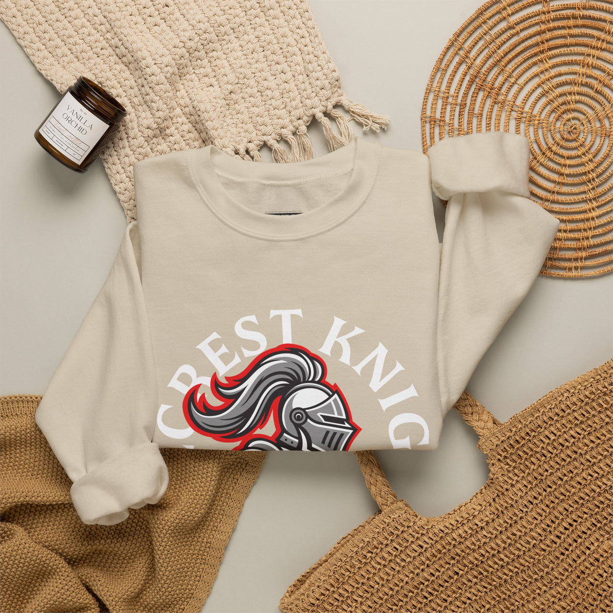 Hillcrest High School Knights Crewneck Sweatshirt
