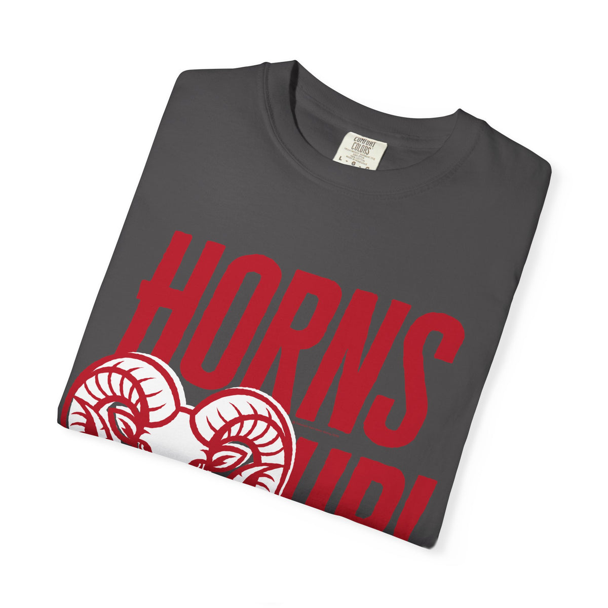Highland High School Rams T-Shirt | Horns Up tee