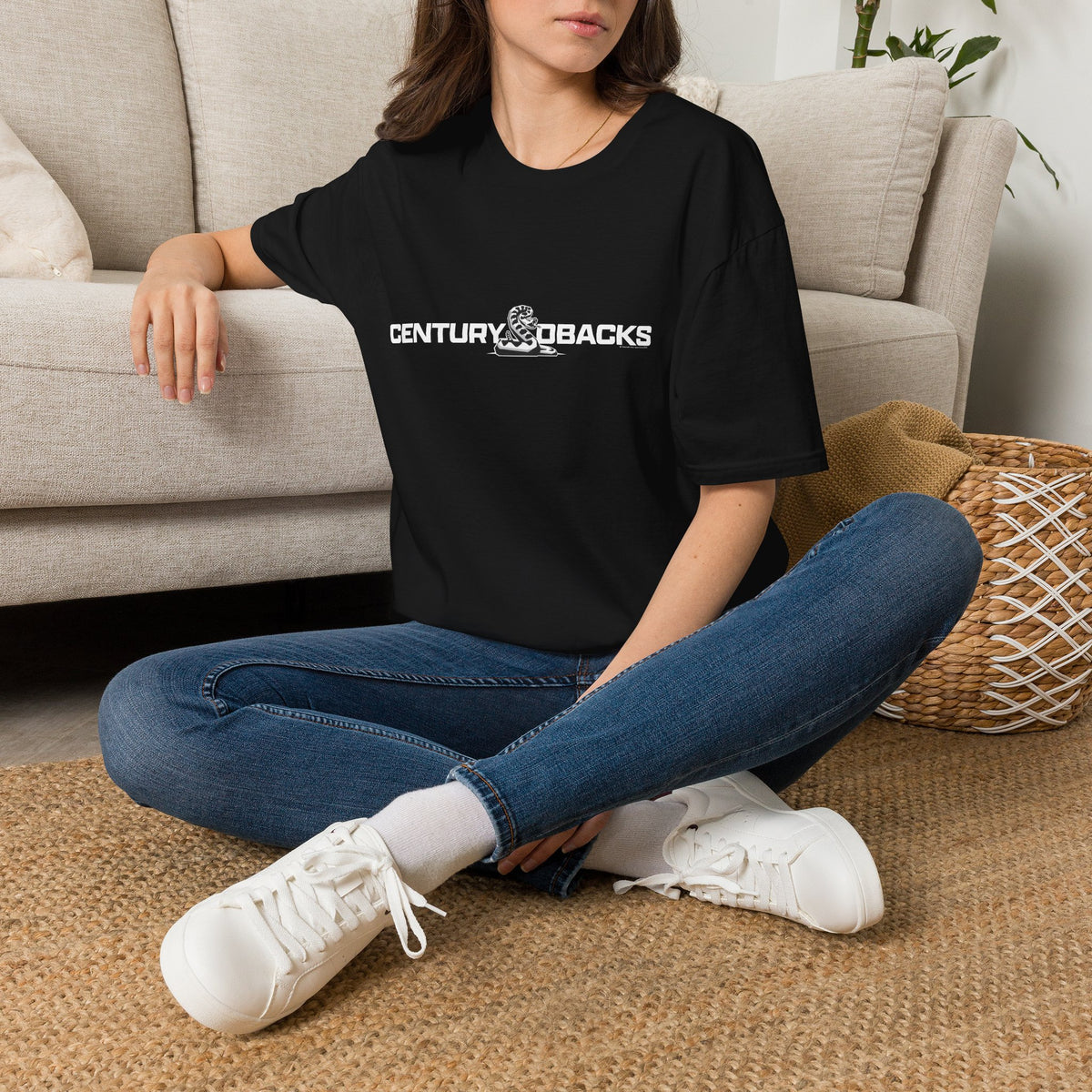 Copy of Century Diamondbacks T-Shirt | snake and school logo