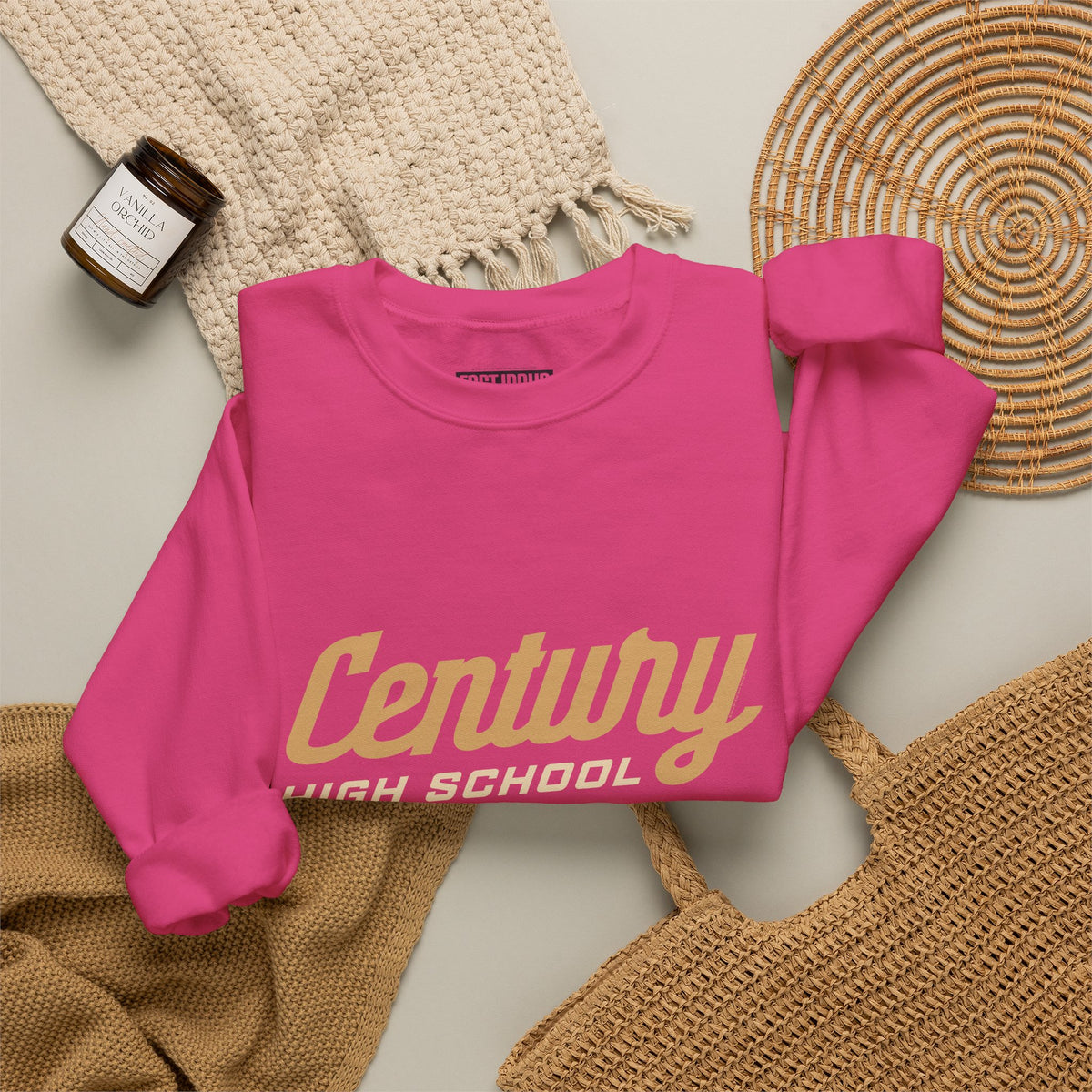 Century High School Dbacks | Crewneck Sweatshirt | available in neons for theme nights
