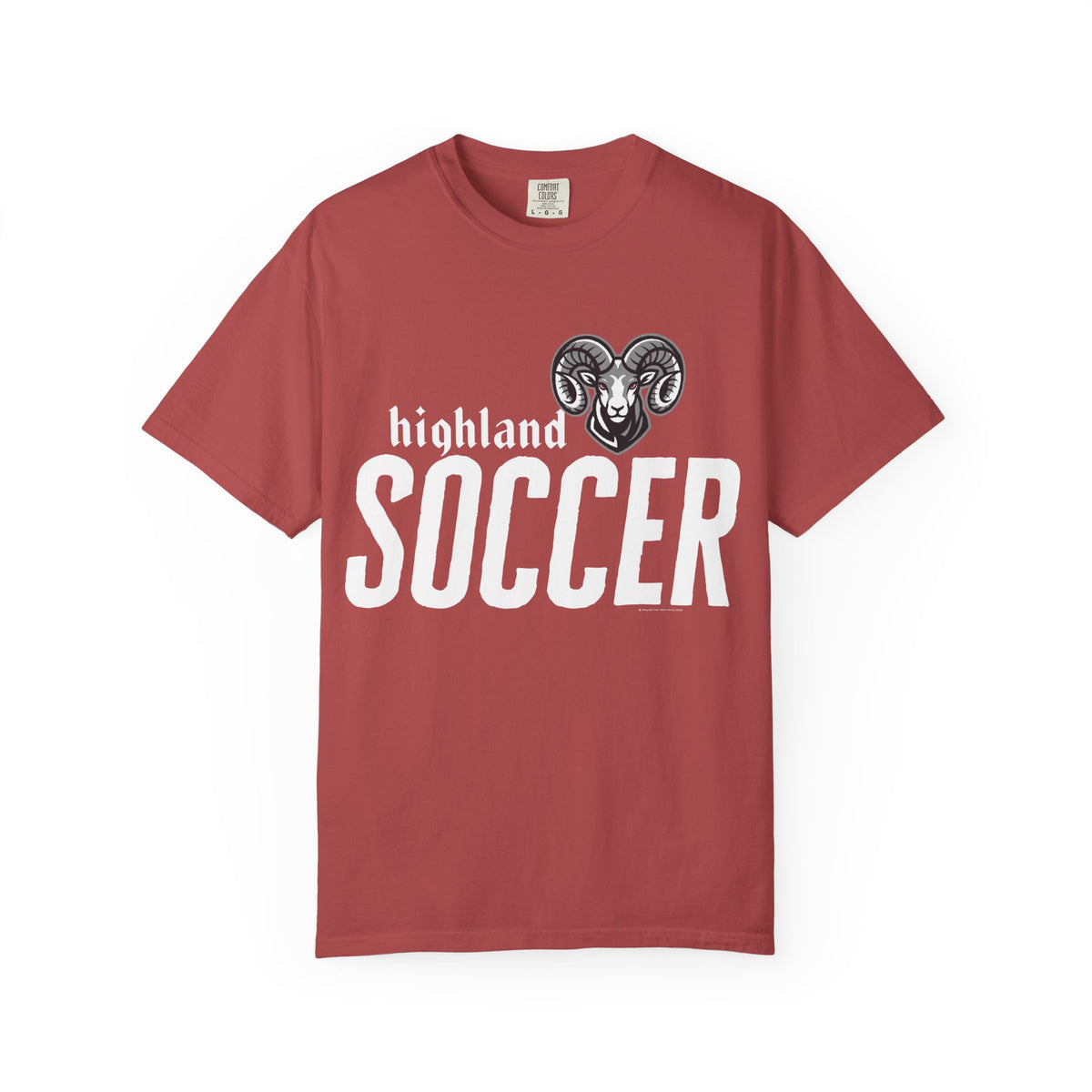 Highland High School Rams T-Shirt | soccer tee
