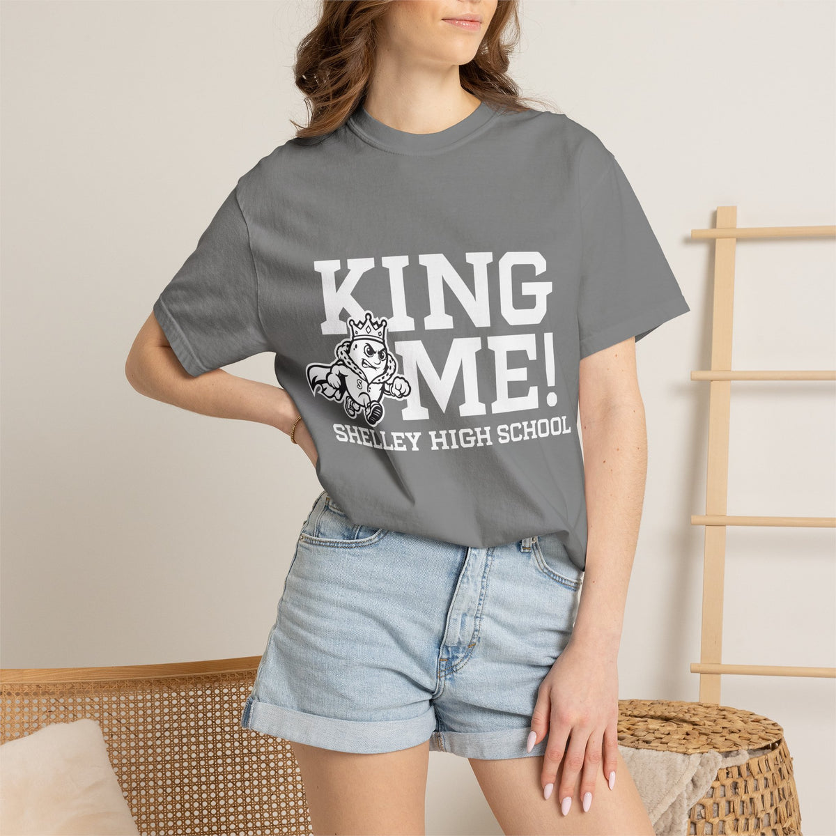 Shelley High School Russets T-Shirt | King Me tee