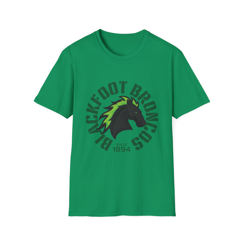 Blackfoot High School Broncos T-Shirt | Mascot Athletic Tee