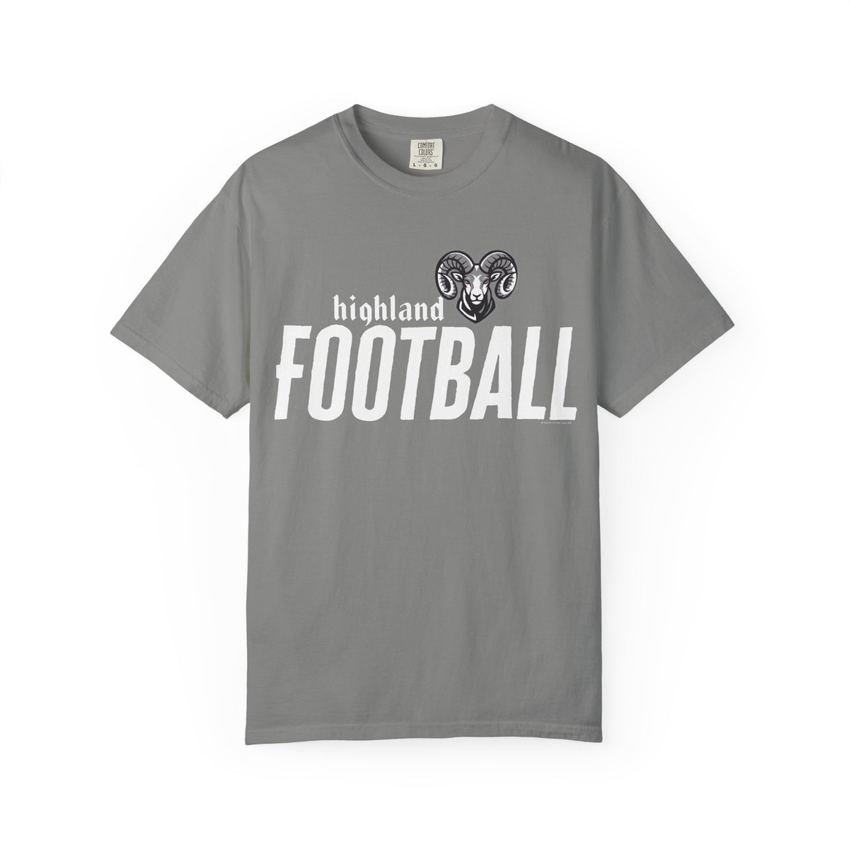Highland High School Rams T-Shirt | football tee