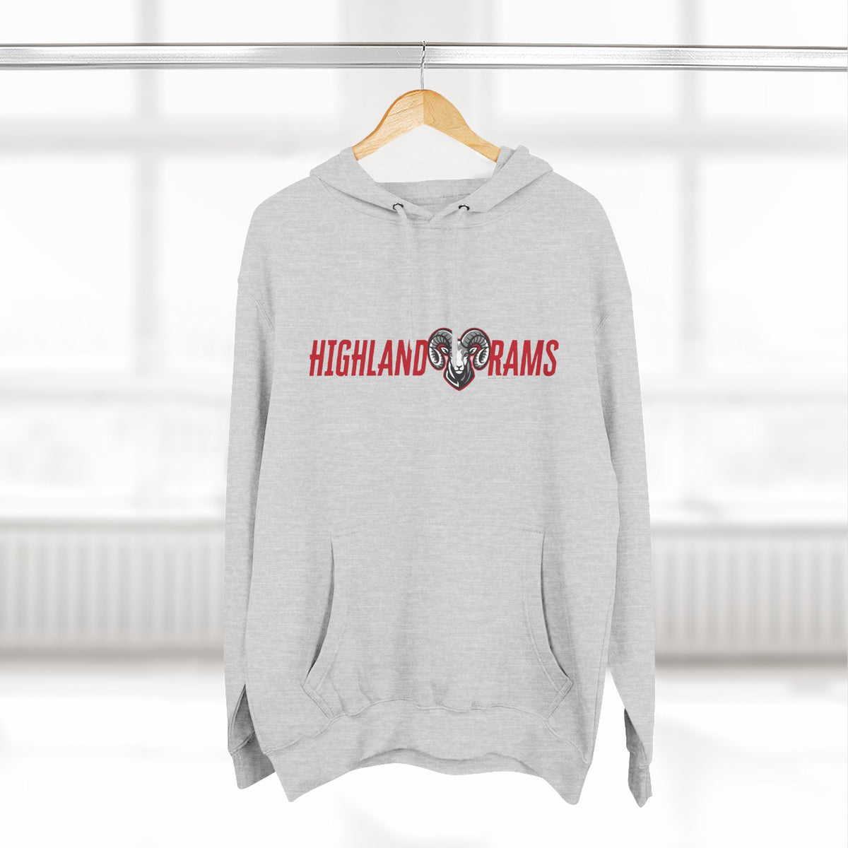 Highland High School Rams Hoodie