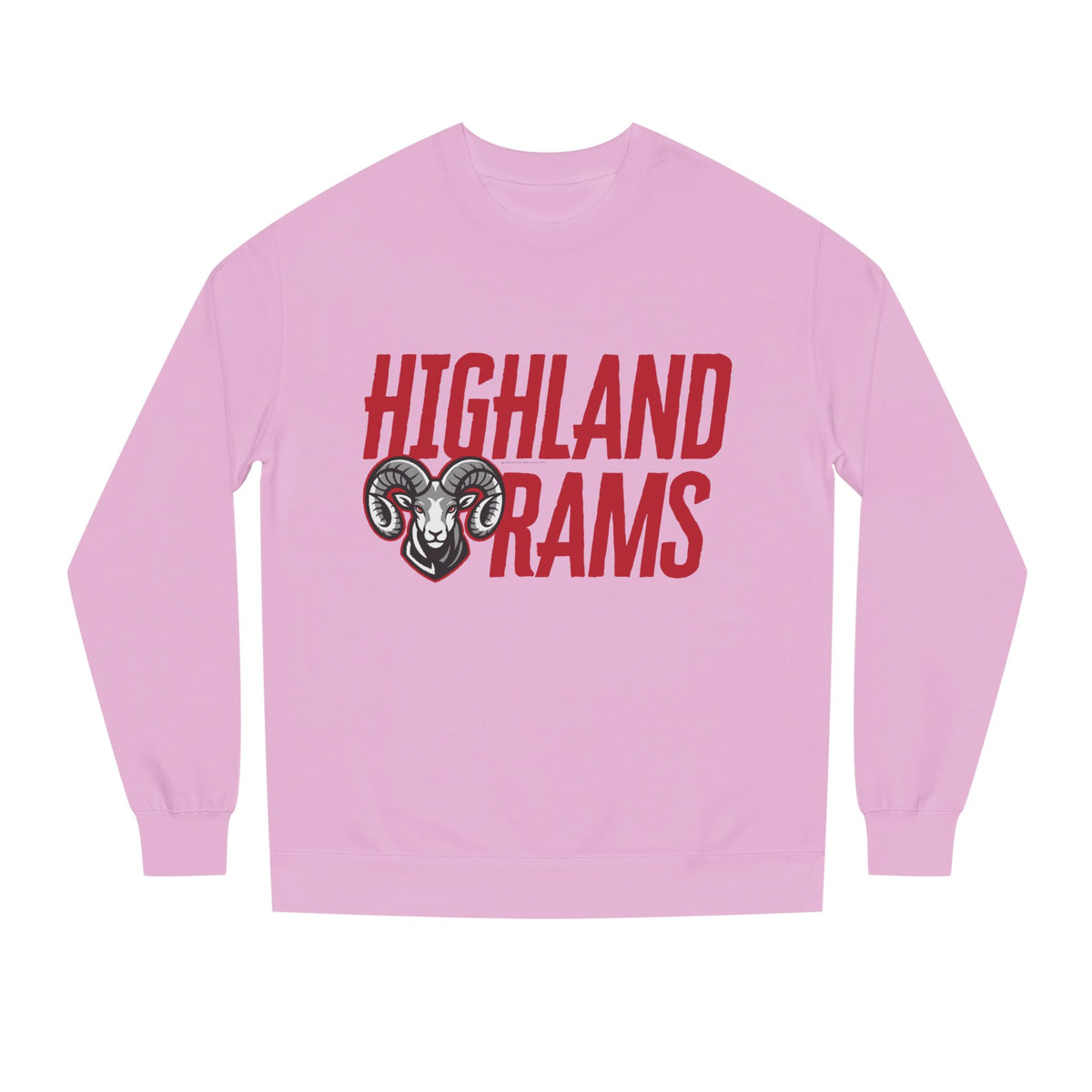 Highland High School Rams | Crew Neck Sweatshirt