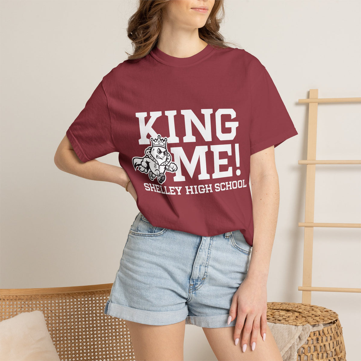 Shelley High School Russets T-Shirt | King Me tee