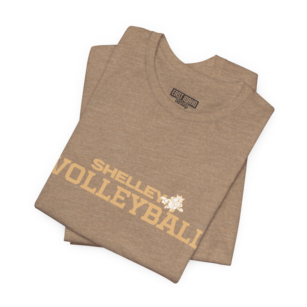 Shelley High School Russets Tee | volleyball shirt