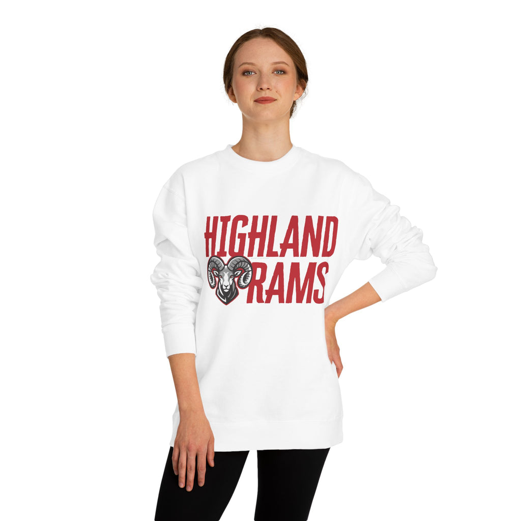 Highland High School Rams | Crew Neck Sweatshirt
