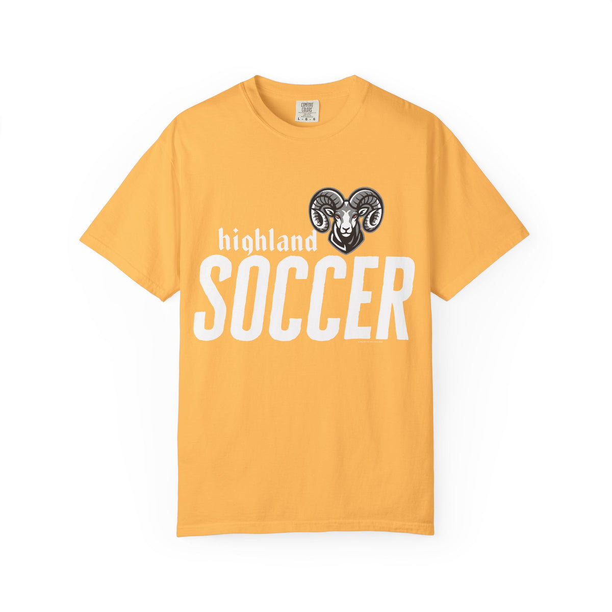 Highland High School Rams T-Shirt | soccer tee