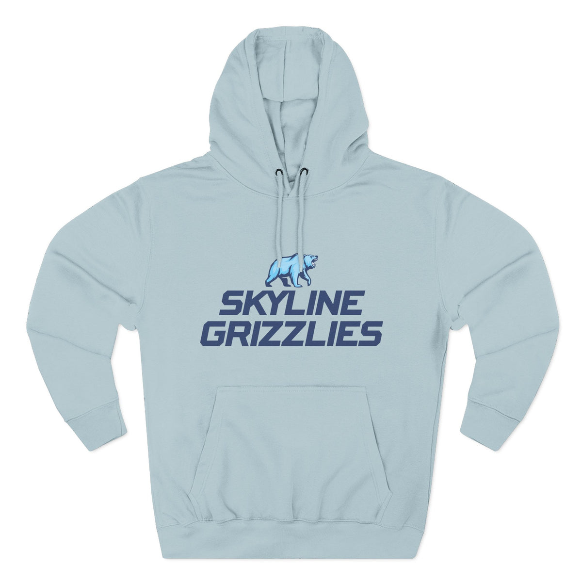 Skyline High School Grizzlies Logo Hoodie