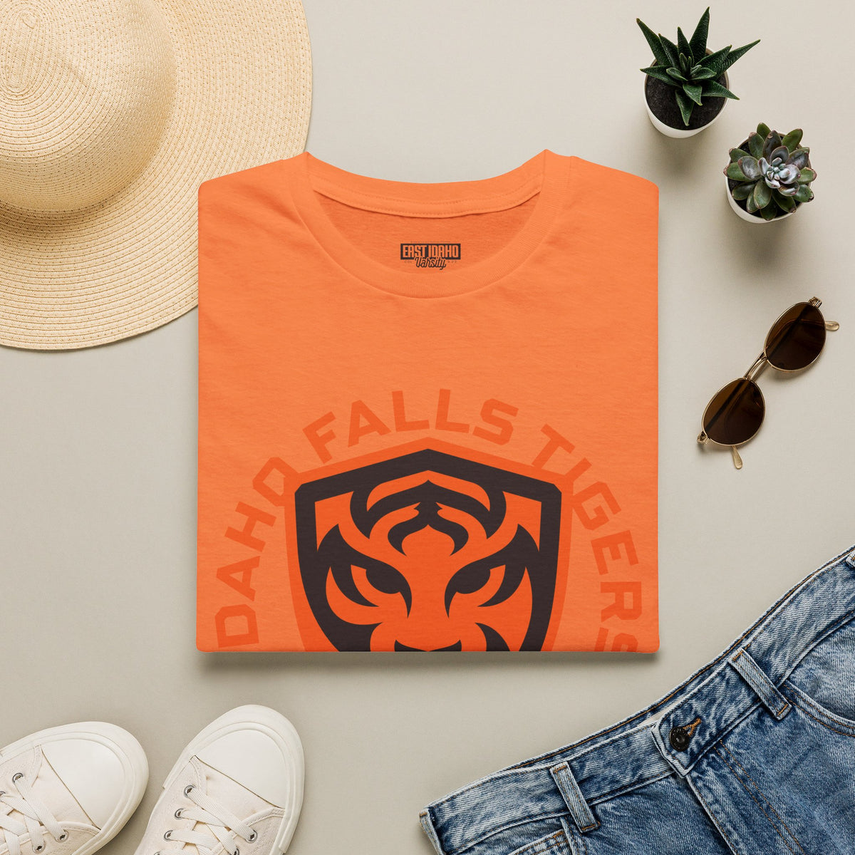 Idaho Falls High School Tigers T-Shirt | circle graphic