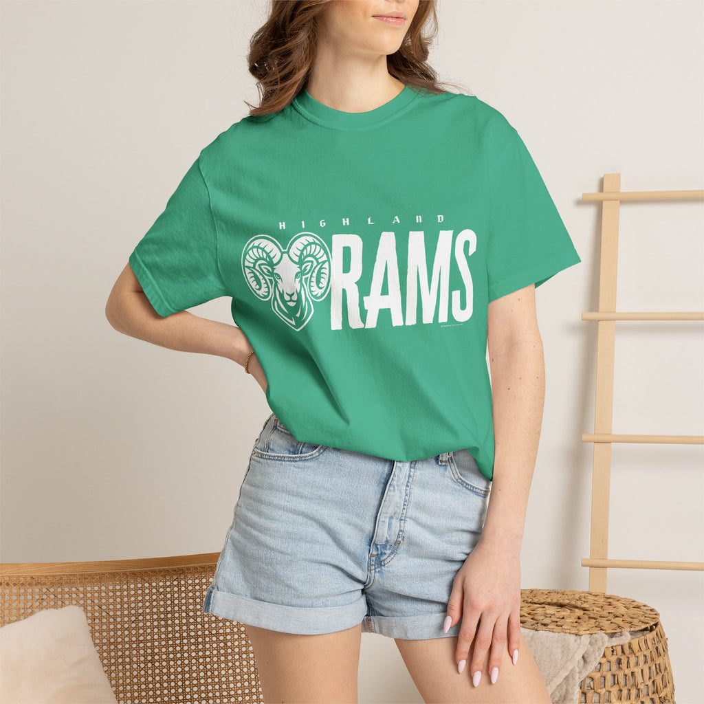 Highland High School Rams T-Shirt | Big Rams tee