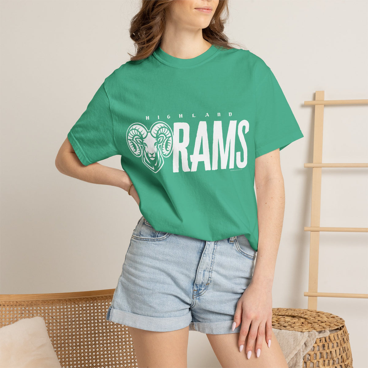 Highland High School Rams T-Shirt | Big Rams tee