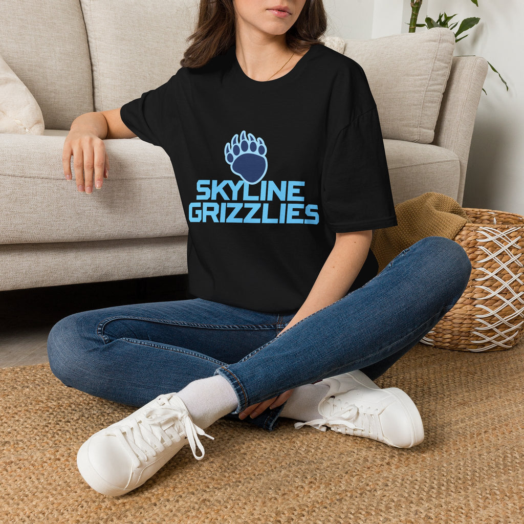 Skyline High School Grizzlies T-Shirt | paw graphic