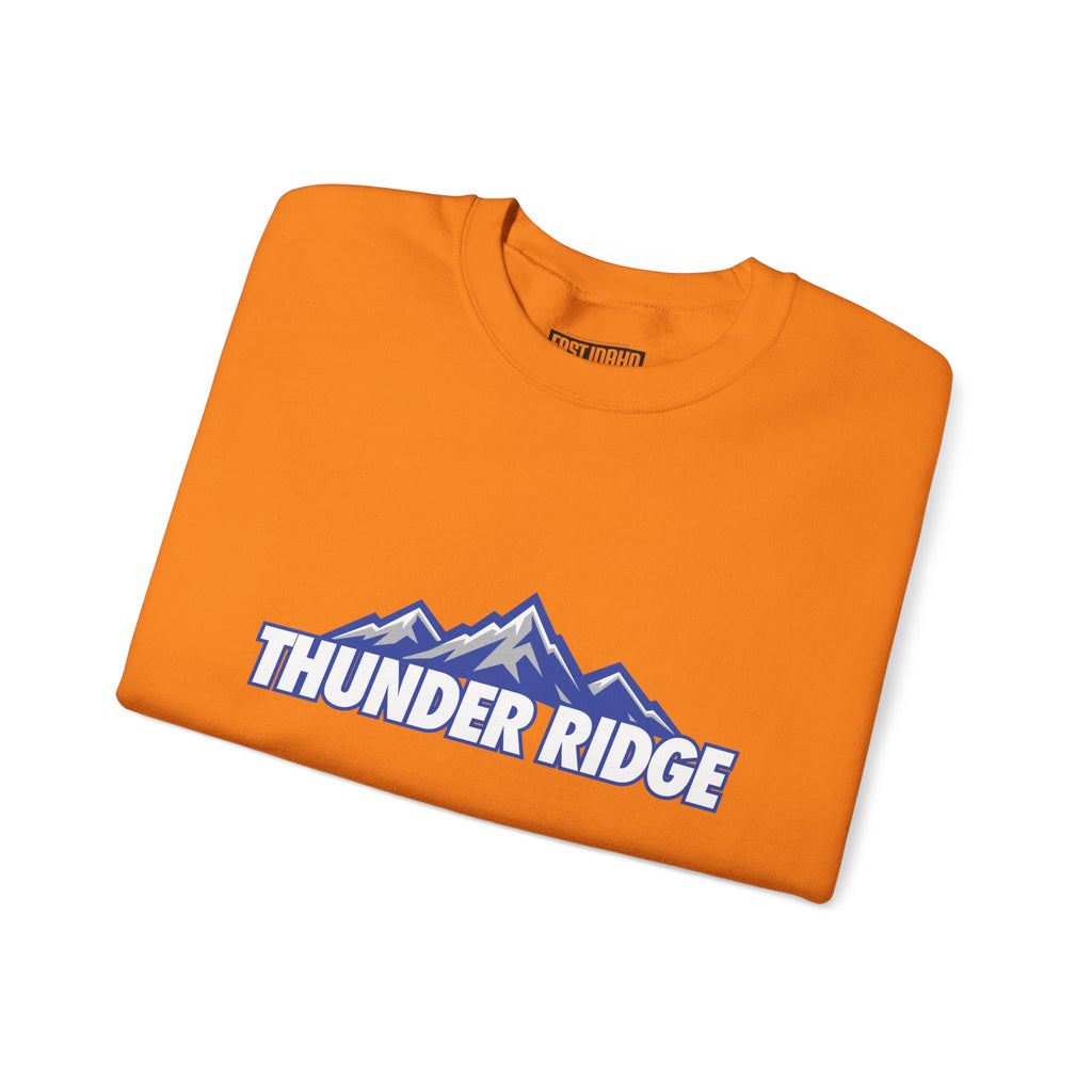 Thunder Ridge High School Titans Sweatshirt | mountain graphic, available in neons for theme nights