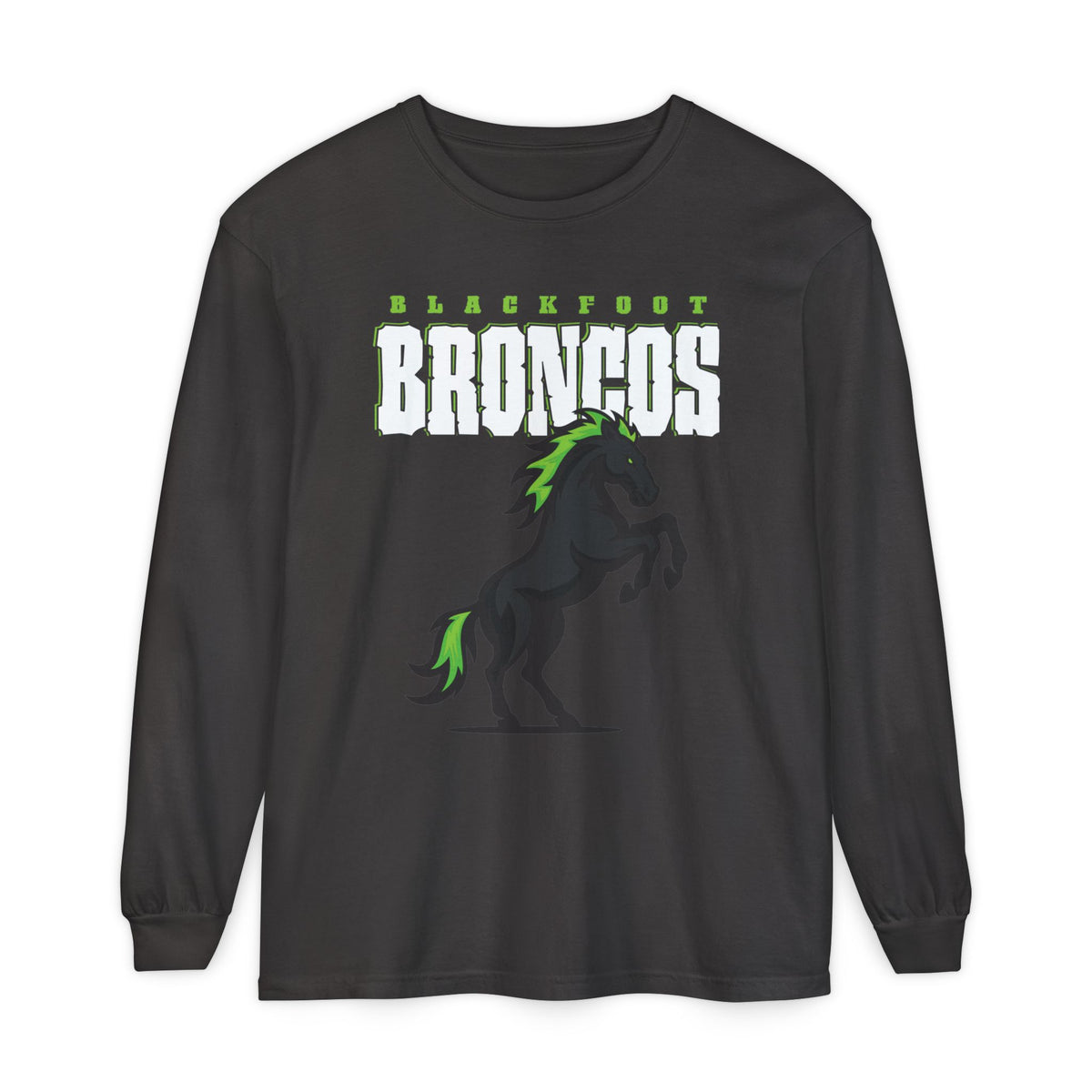Blackfoot High School Broncos Long Sleeve T-Shirt