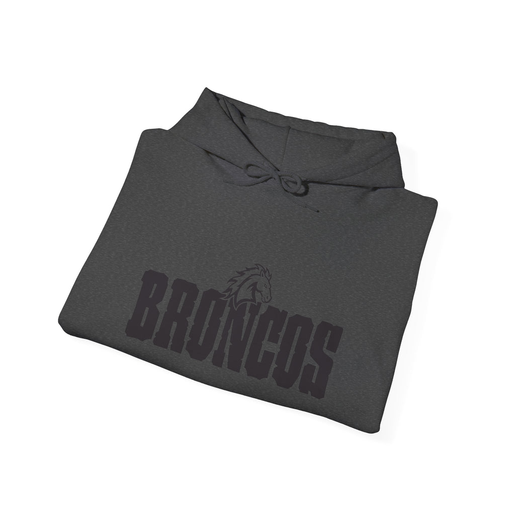Blackfoot High School Broncos Hoodie | Minimal Graphic