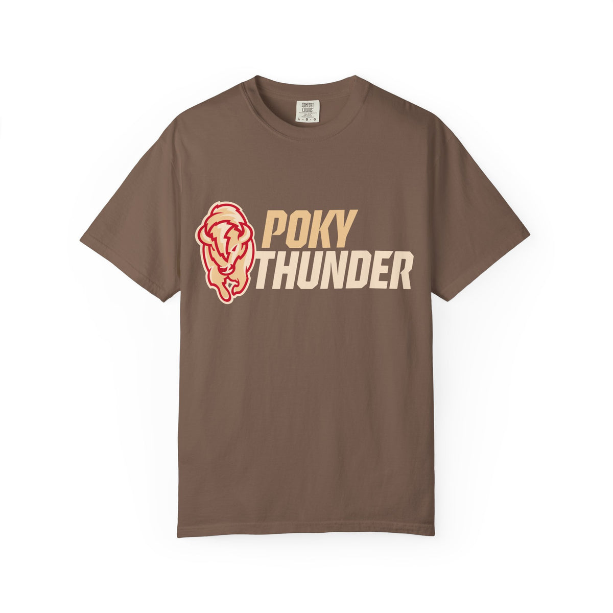 Pocatello High School Thunder T-Shirt | tan design tee