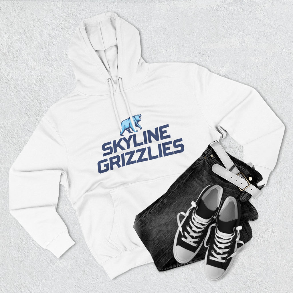 Skyline High School Grizzlies Logo Hoodie