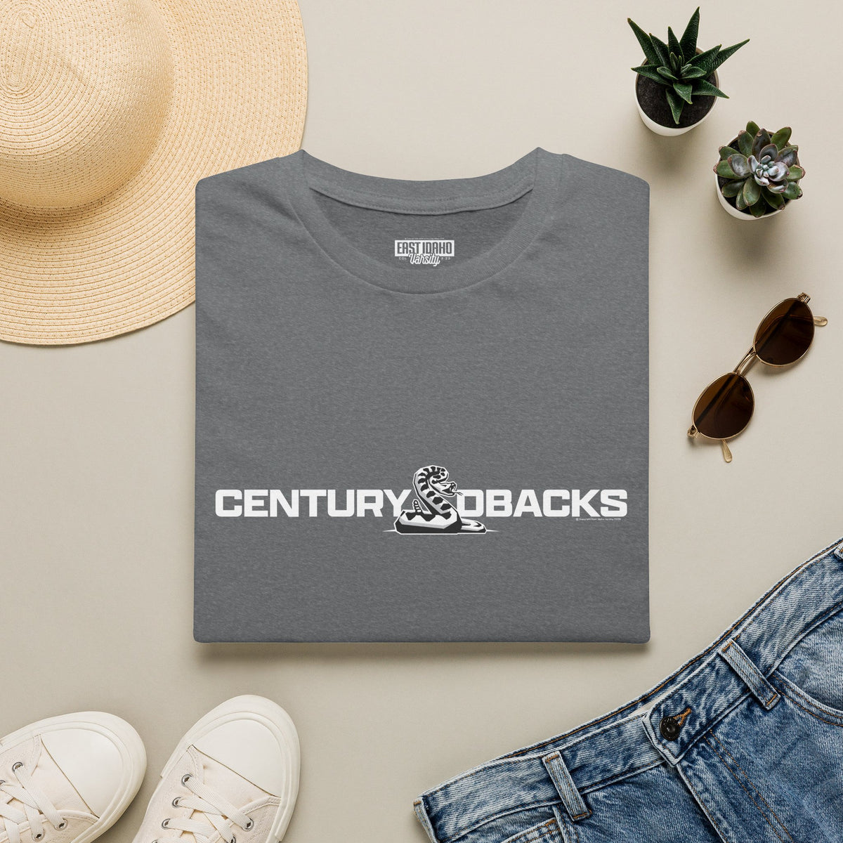 Copy of Century Diamondbacks T-Shirt | snake and school logo