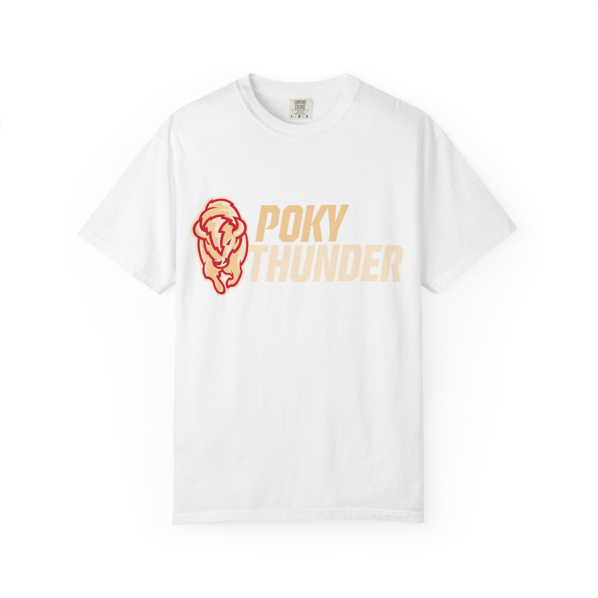 Pocatello High School Thunder T-Shirt | tan design tee