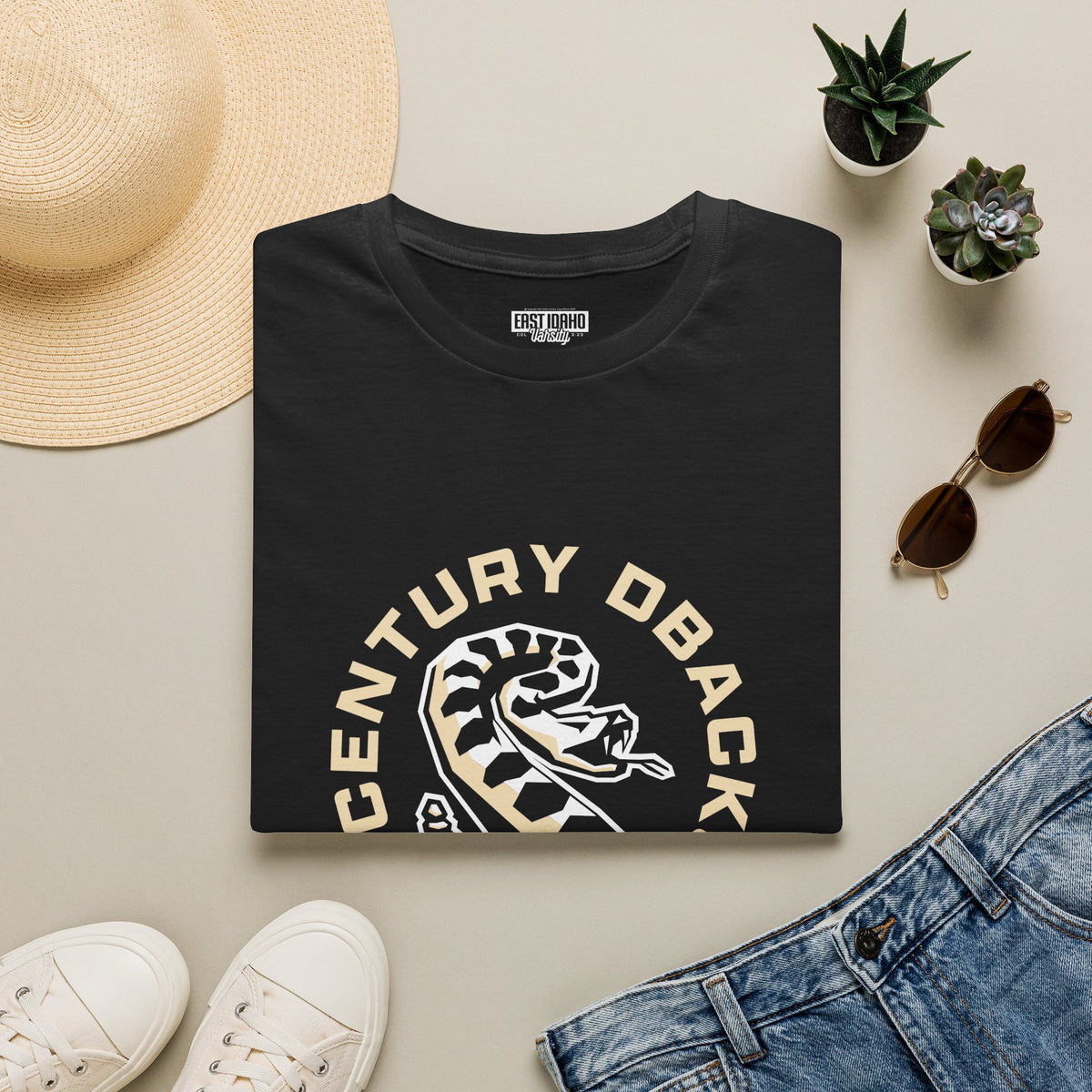 Century Diamondbacks T-Shirt | snake circle logo