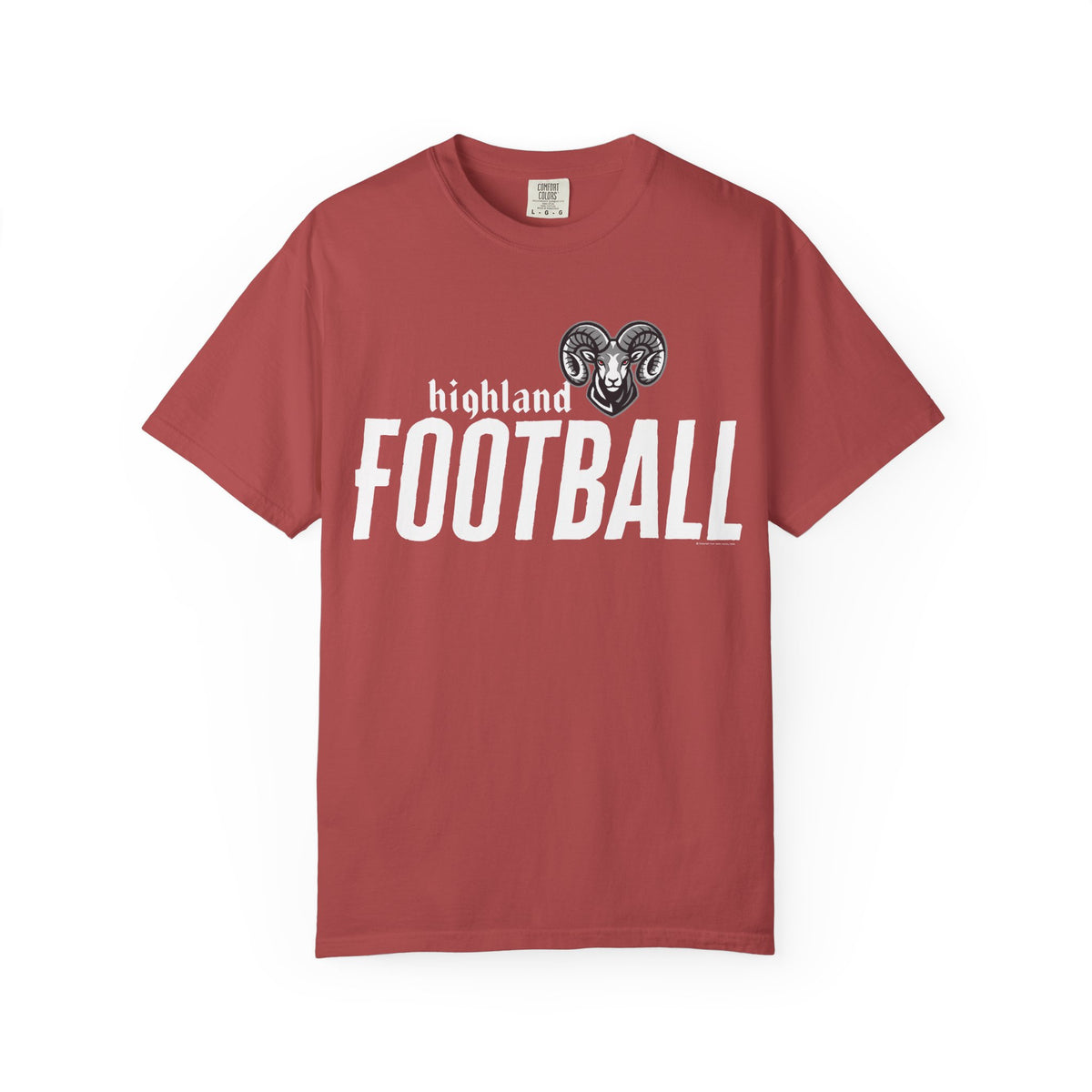 Highland High School Rams T-Shirt | football tee