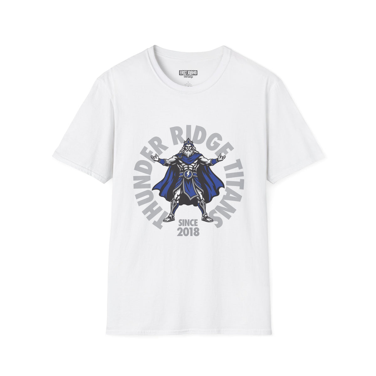 Thunder Ridge High School Titans T-Shirt | circular graphic