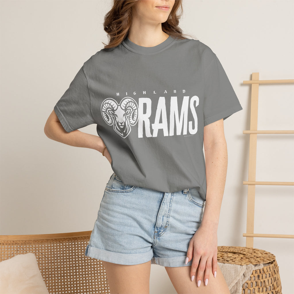 Highland High School Rams T-Shirt | Big Rams tee