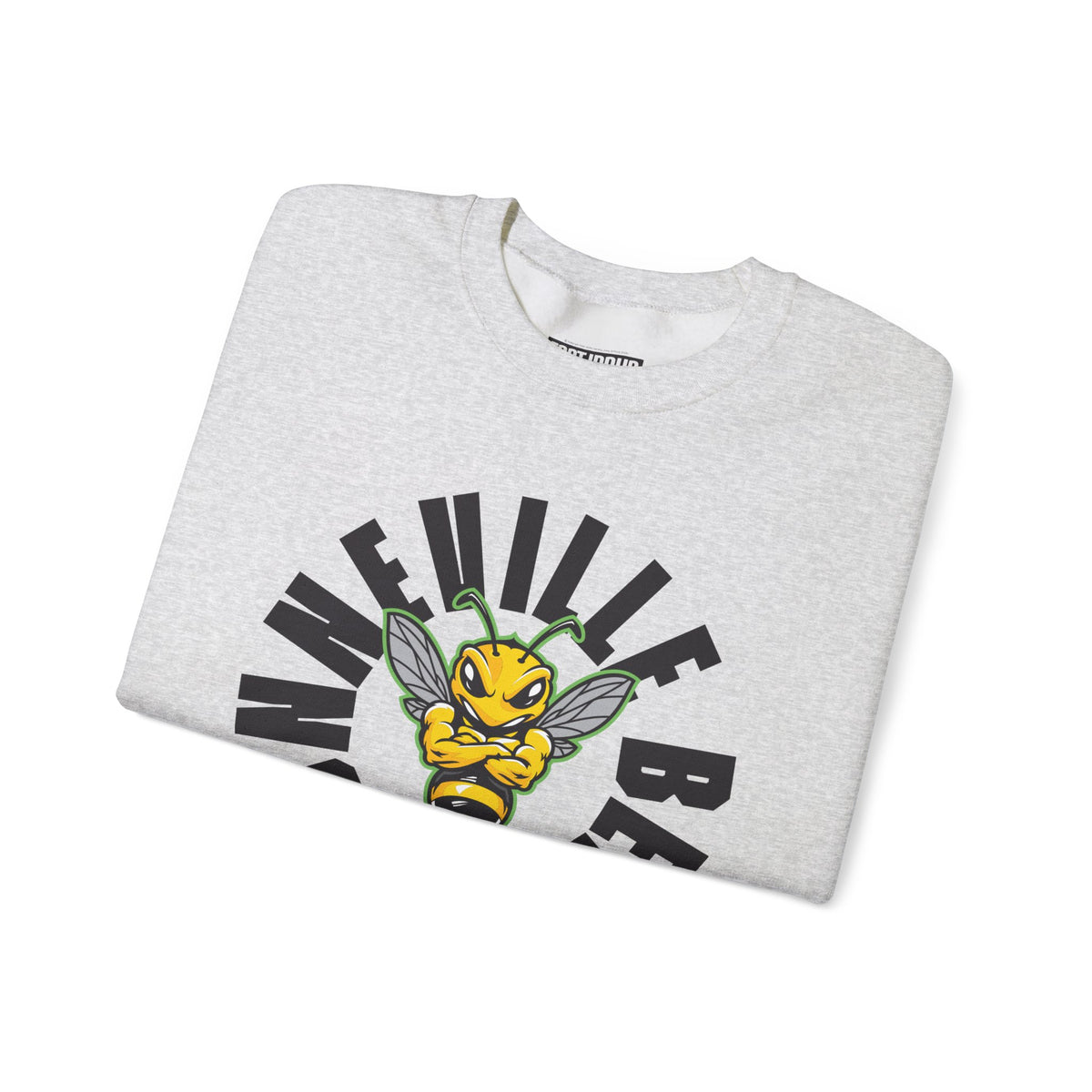 Bonneville High School Bees Crewneck Sweatshirt | School Spirit, in neon for theme nights