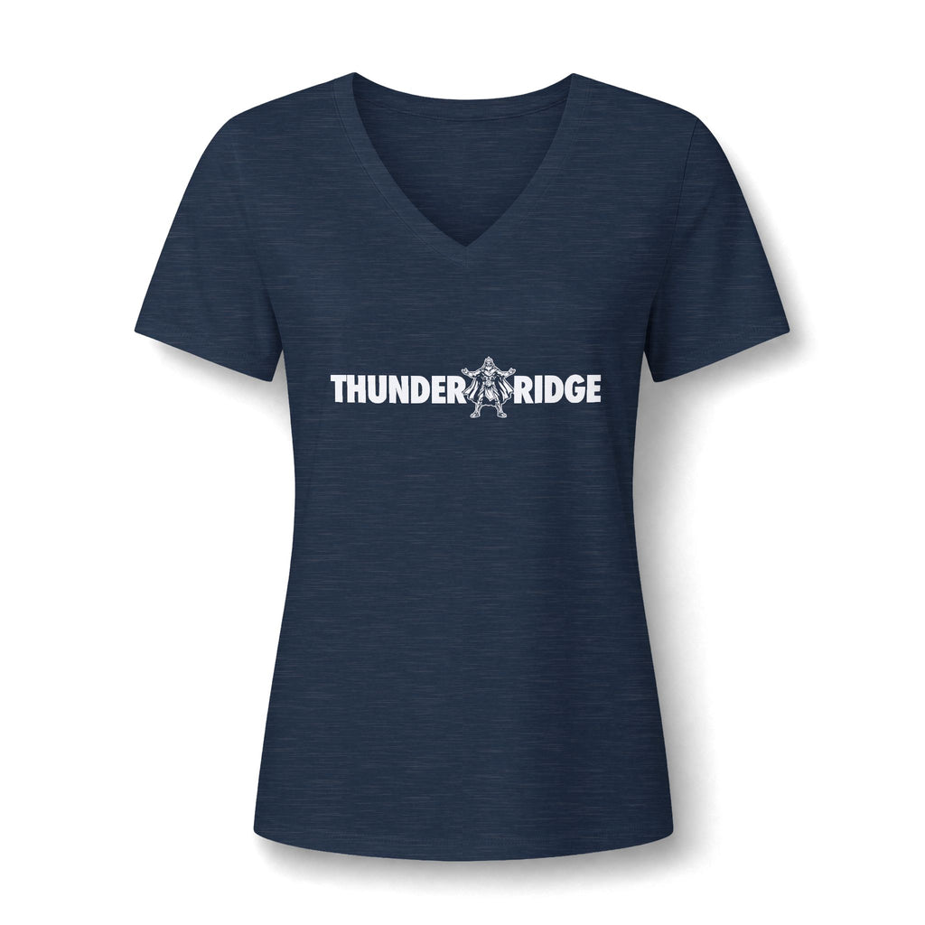 Thunder Ridge High School Titans | Logo V-Neck Tee