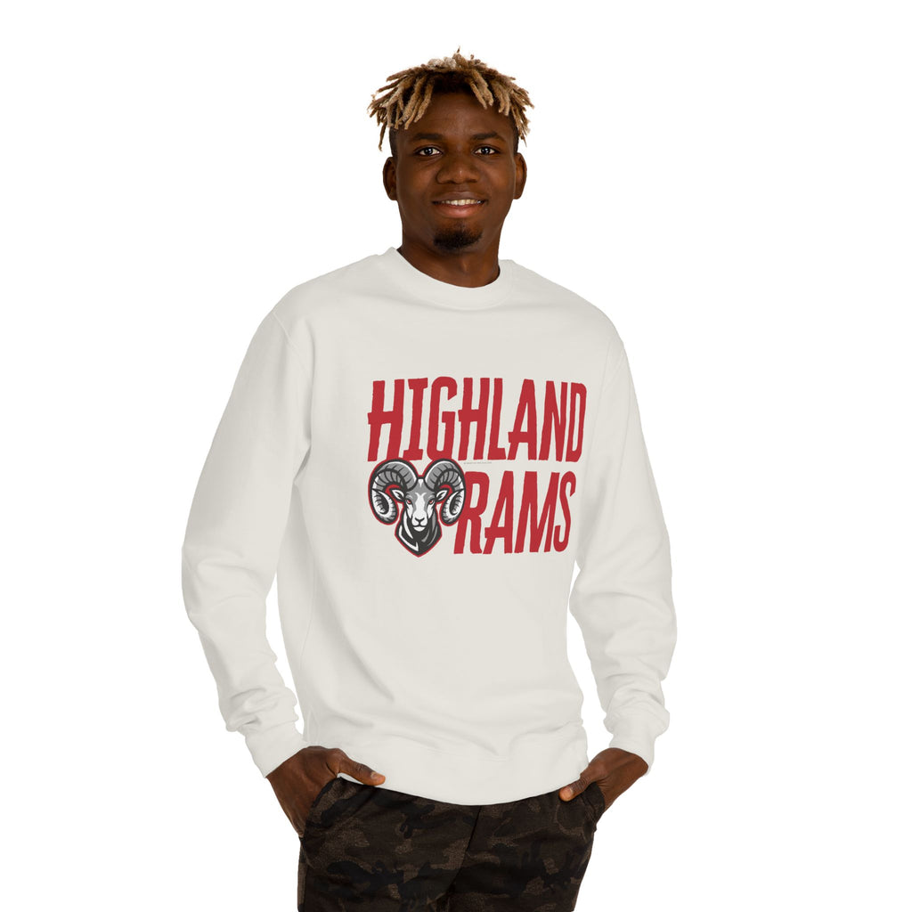 Highland High School Rams | Crew Neck Sweatshirt