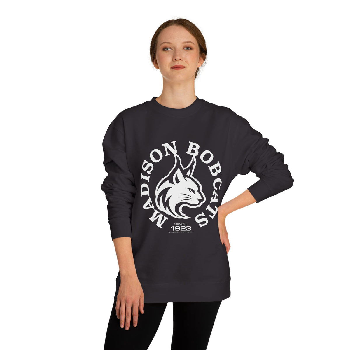 Madison High School Bobcats | Crew Neck Sweatshirt
