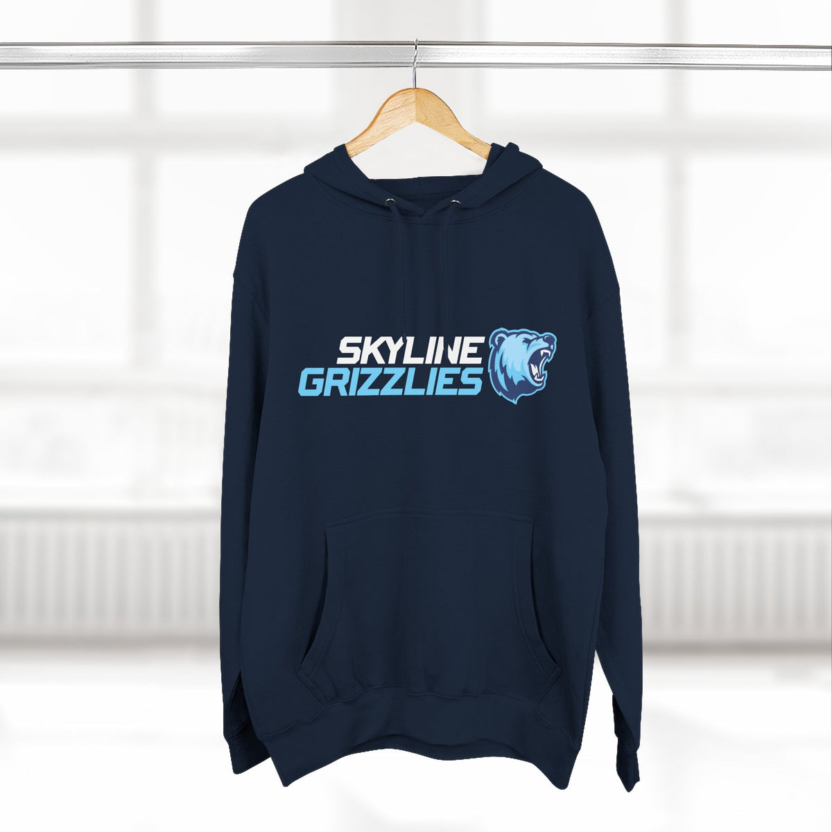 Skyline High School Grizzlies Logo Hoodie | Bear-1 Idaho