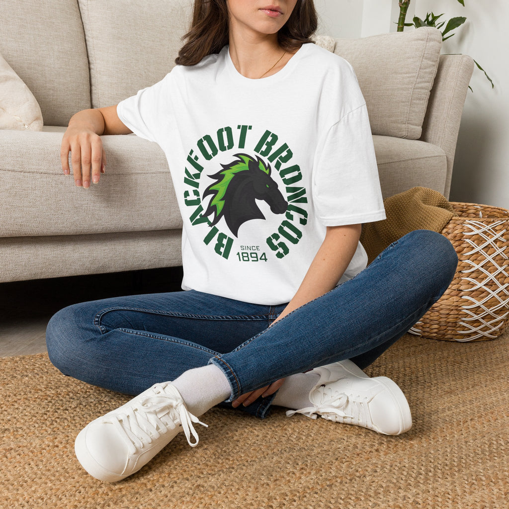 Blackfoot High School Broncos T-Shirt | Mascot Athletic Tee