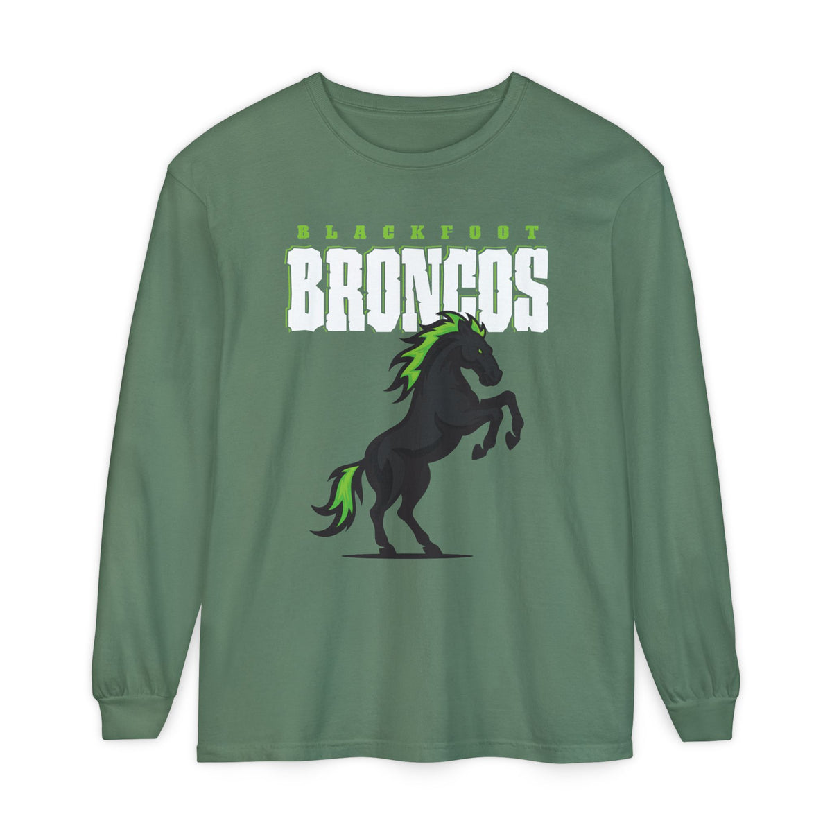 Blackfoot High School Broncos Long Sleeve T-Shirt